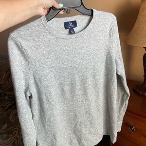 Gray Lands’ End Sweater